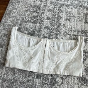 Princess polly white under corset size 2